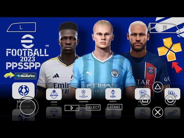 eFootball PES 2023 PPSSPP Android English Version Final Update