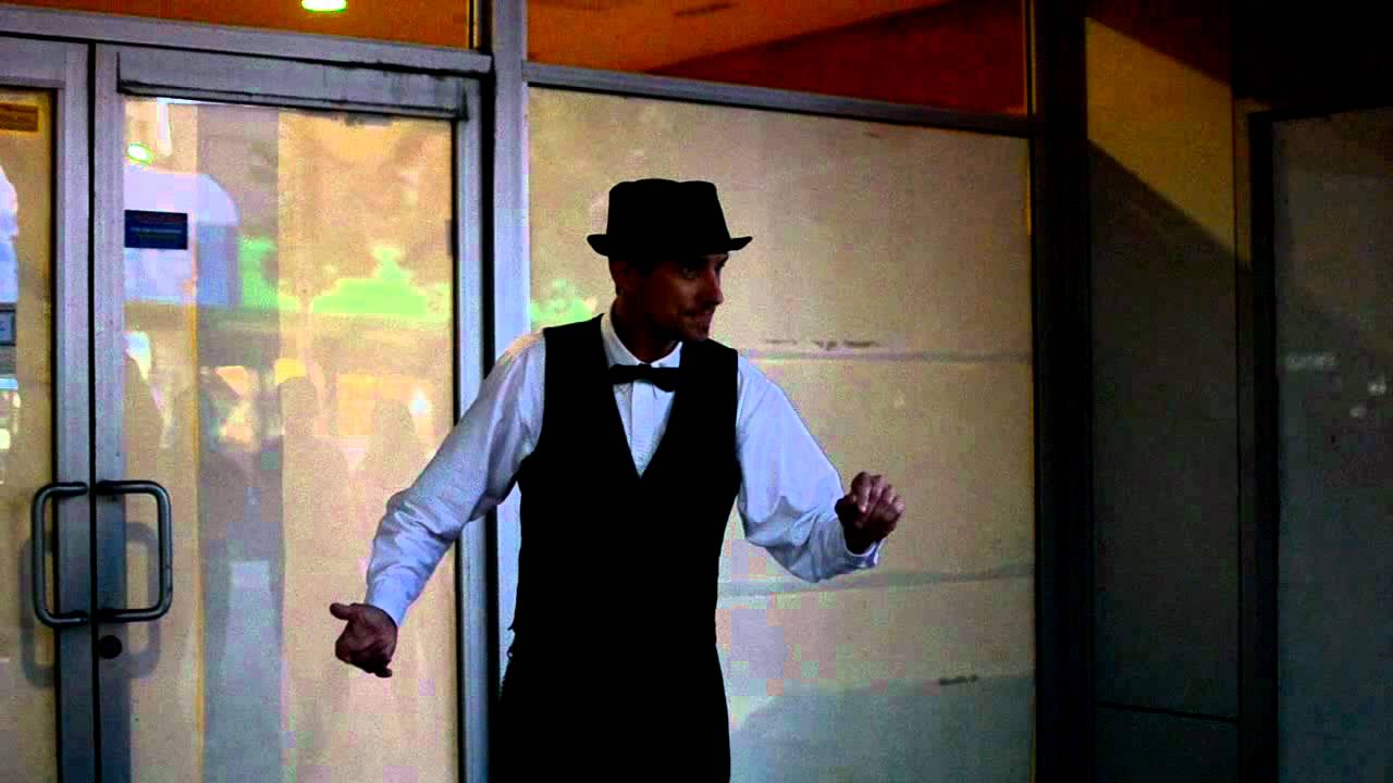 Mr. Robot On Robson St Downtown Vancouver