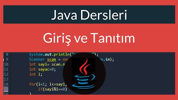 Java Dersi 1 : Giriş ve Tanıtım