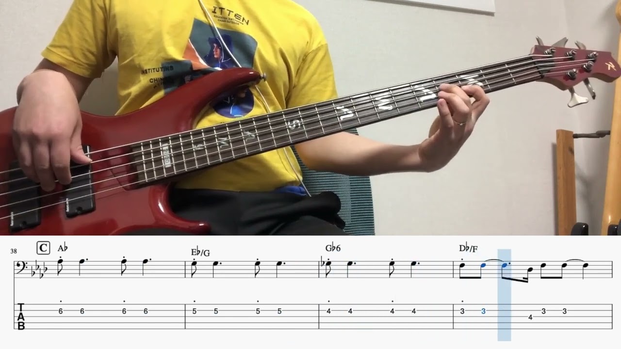 We Are The Reason (우리 때문에) - Avalon Bass Cover (Bass Tab)