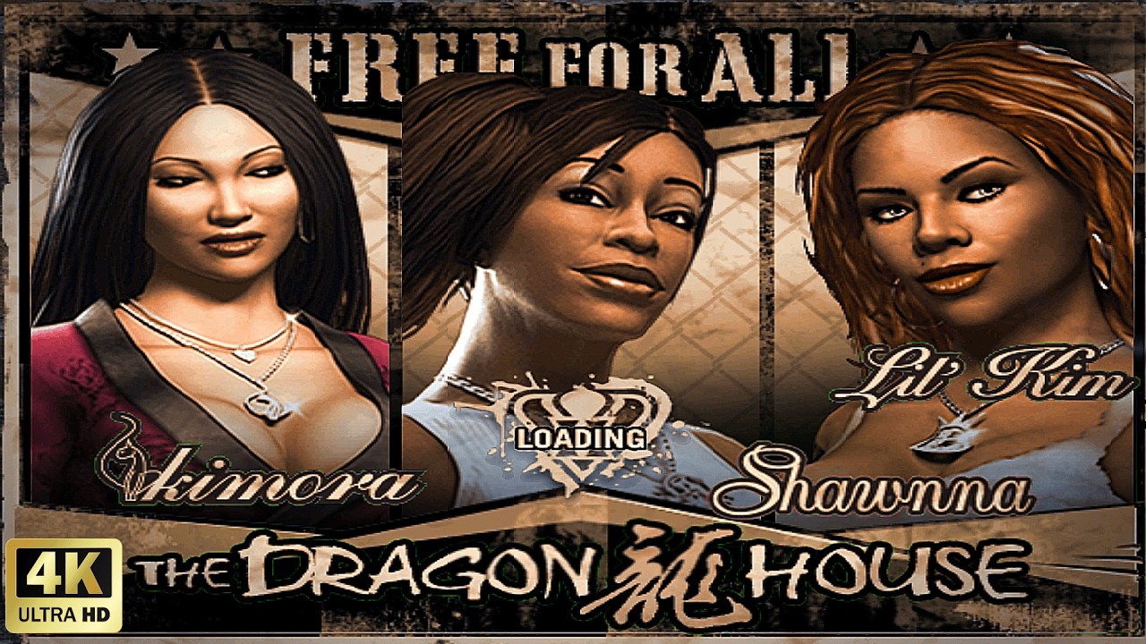 [Def Jam Fight for NY] KIMORA vs SHAWNNA vs LIL KIM (4K+60FPS) PC Gameplay