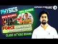 Most Important Questions from Force | Class 10 ICSE Physics Exam 2025 | Q Series by SK sir