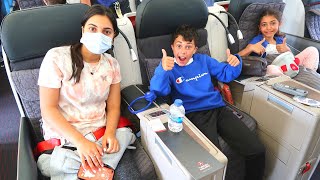 Family Trip to Istanbul Turkey Business class flight