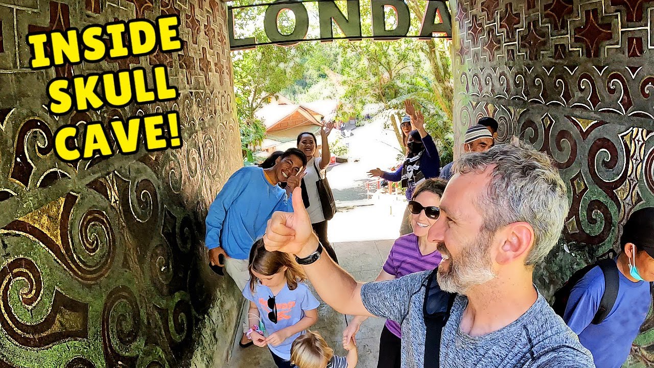 TOUR of LONDA BURIAL CAVES in Tana Toraja, Indonesia 🇮🇩 | South Sulawesi | Tana Toraja Cemetery