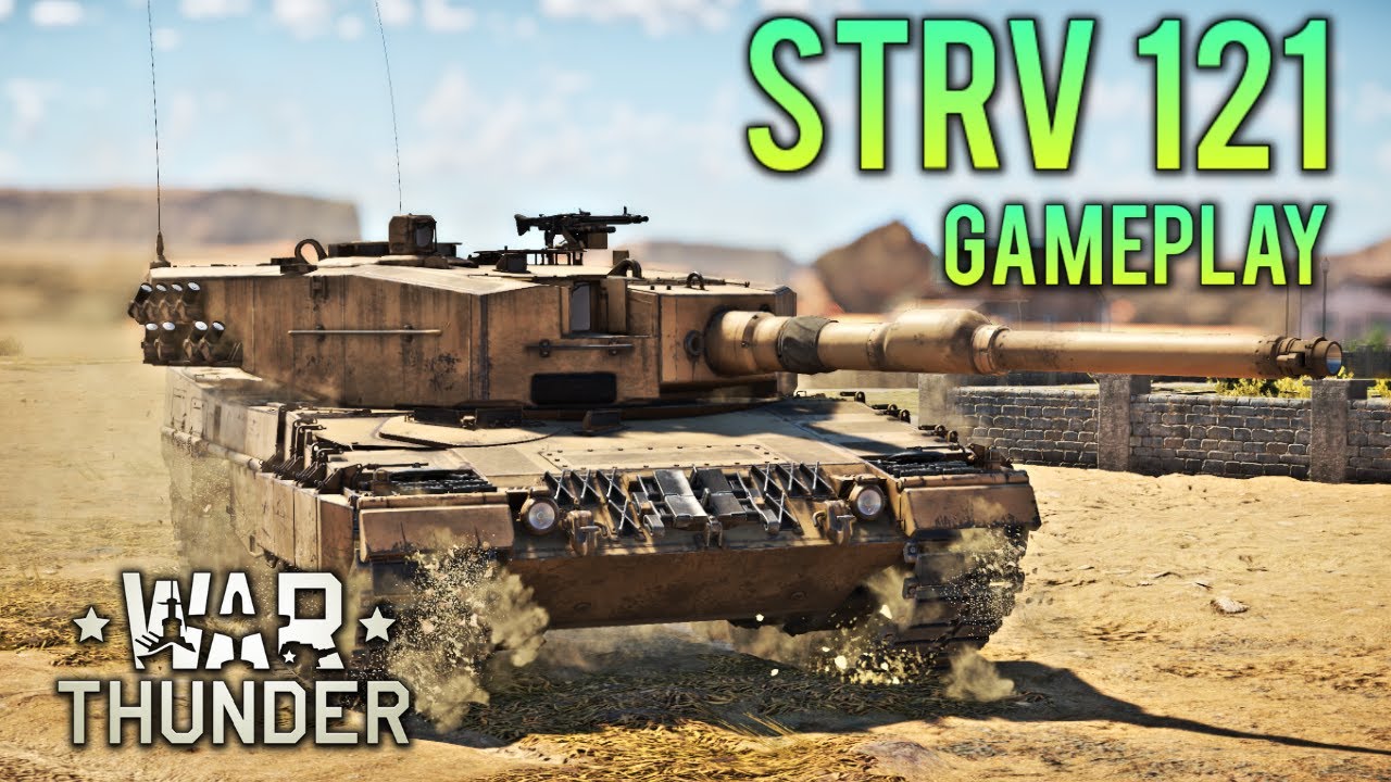 Leopard le queda bien a Suecia | Strv 121 War Thunder - YouTube