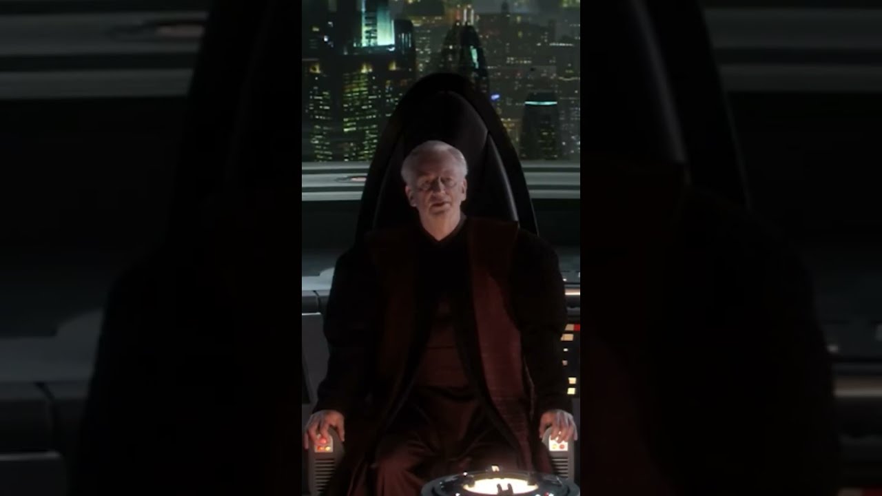 Palpatine confronta: Isso é traição, Mestre Jedi! #shorts #starwars