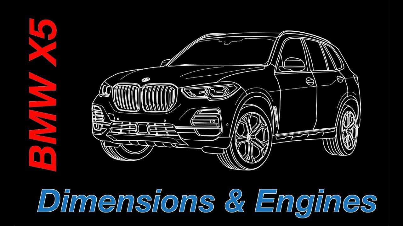 BMW X5 2019 specs - engines and dimensions - YouTube