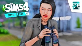 a new let's play ♡ becoming a nosy landlord | The Sim 4 For Rent Gameplay EP 1