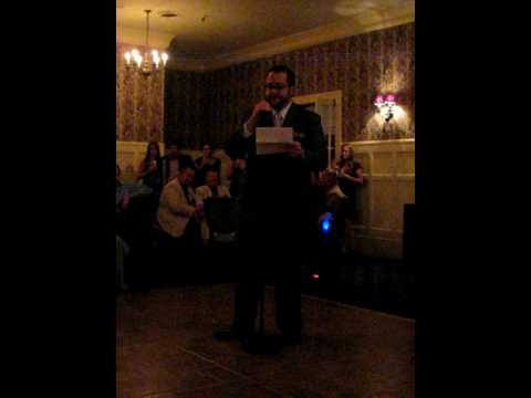 BEST Best Man Speech - Shannon Rasberry