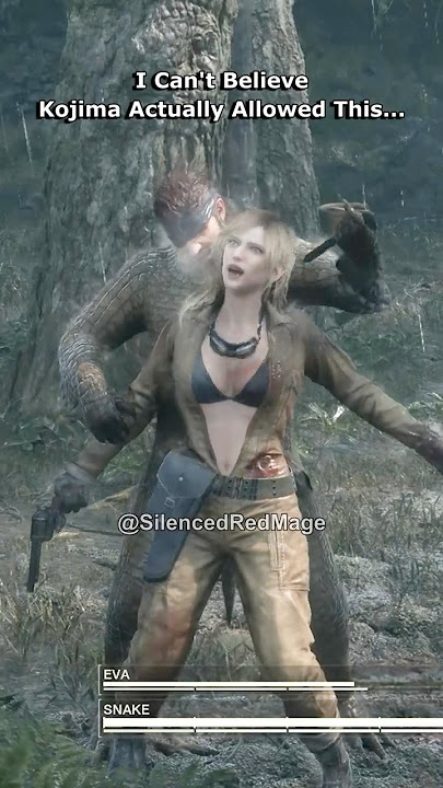 When Snake Discovers EVA is a Double Agent #metalgearsolid #mgs3