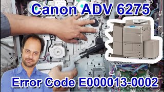 Canon ADVANCE  6275 Error Code E000013-0002 In Hindi/Urdu and English Subtitle