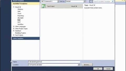 Test Driven Development con Visual Studio 2010 y C# 4.0