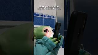 Baby Yoda yakalandı mı? 😱 | Baby Yoda #babyyoda