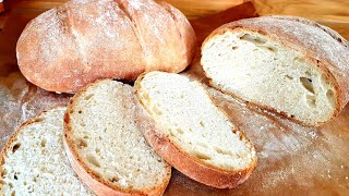 Prosty chleb pszenny na drożdżach🍞