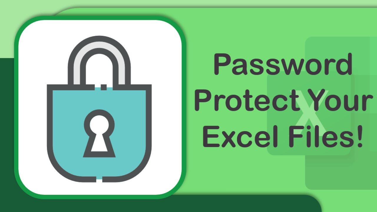 Password Protect your Microsoft Excel Files - Excel Tips and Tricks ...
