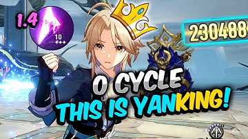 👑My Yanqing FINALLY did a 0-Cycle - 1.4 Memory of Chaos Stage 10 First Half | Honkai: Star Rail