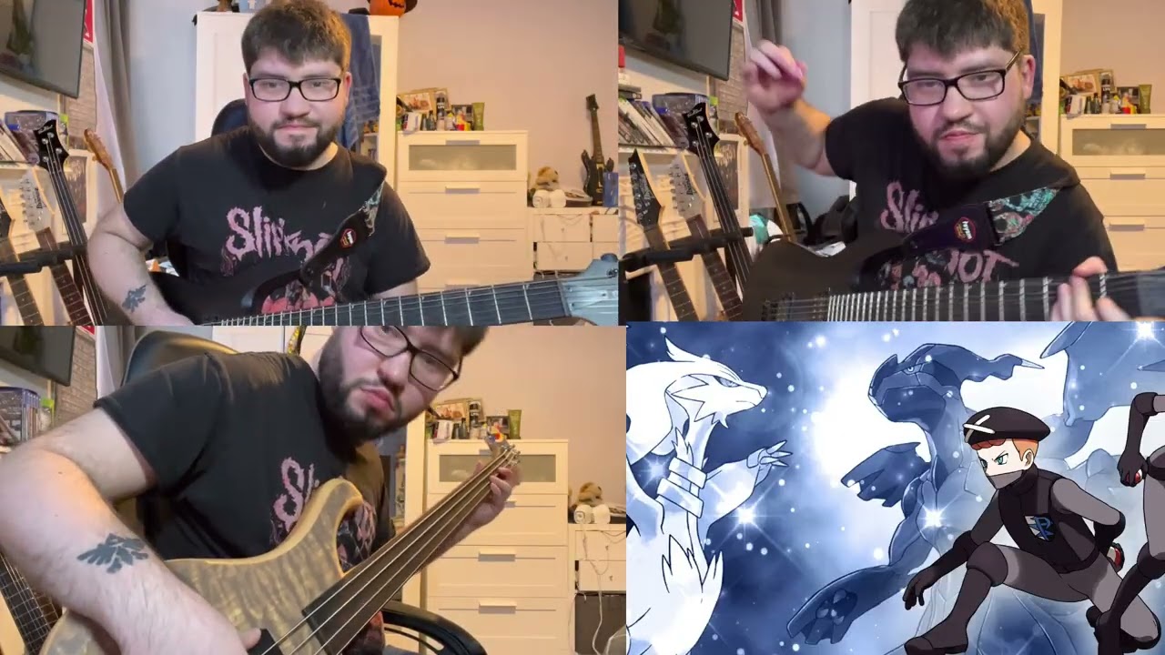 Pokémon Black & White: Team Plasma Battle (Metal Cover) by BatEamo