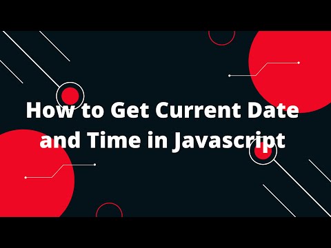 JavaScript Tutorial in Hindi #71 How to Get Current Date and Time in Javascript