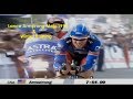 Lance Armstrong Metz Time Trial, 1999 Tour & Winter Training