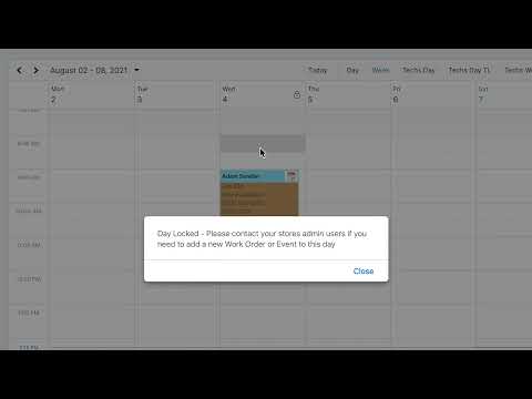 Video thumbnail: Lock Day — stop new work orders on a chosen day