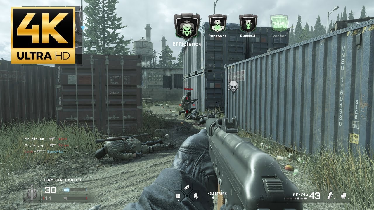 Call of Duty: Modern Warfare Remastered Multiplayer Gameplay [4K] (No Commentary)