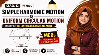 Simple Harmonic Motion & Uniform Circular Motion | Part 1 | Chap 14 | Class 12 | Physics New Book | 