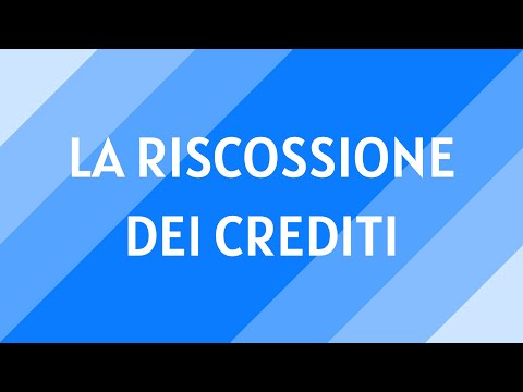 Video: Che cos'è il periodo di riscossione dei crediti?