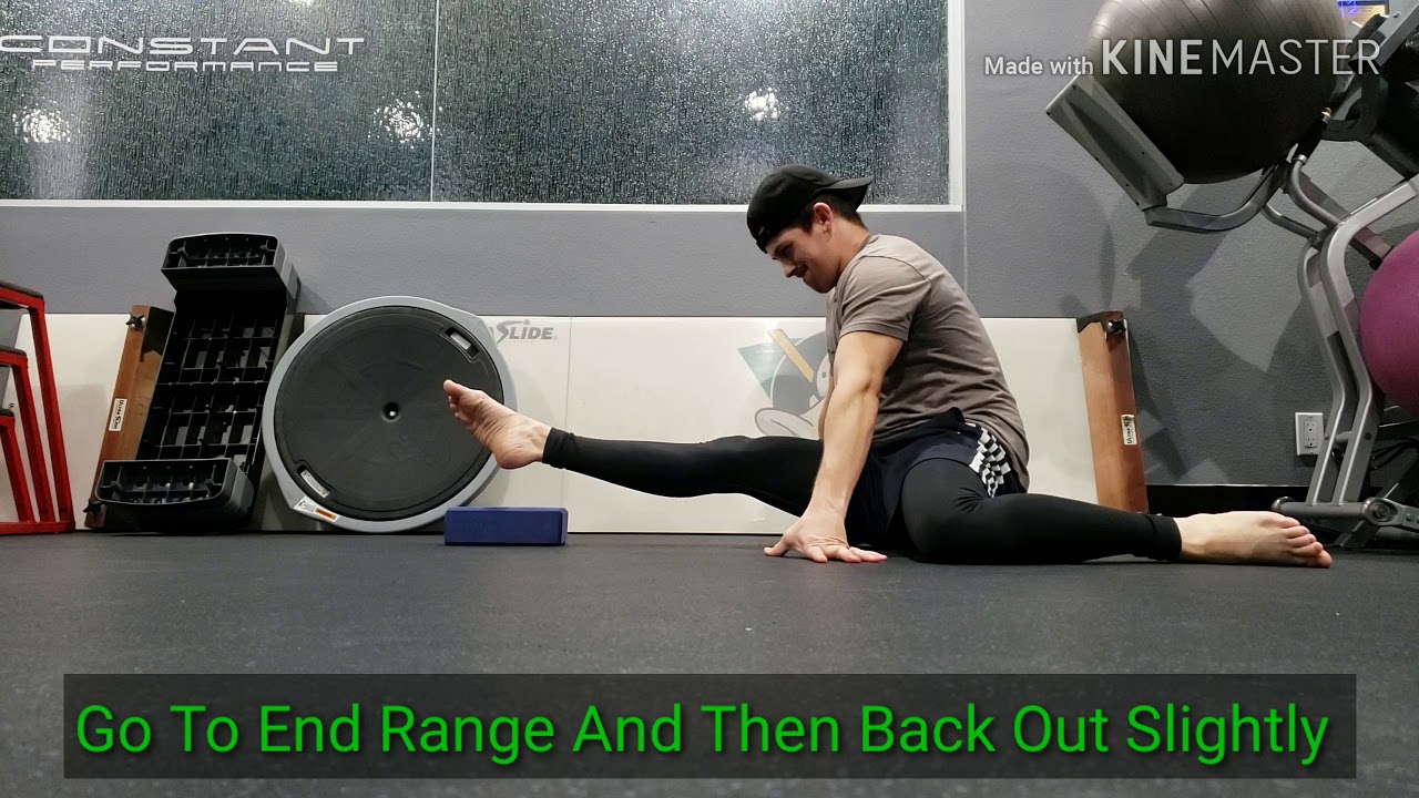 Hurdle Pose Hip Flexion Hovers