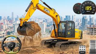 🚧 Real City Construction Simulator 3D – Build Roads & Operate Heavy Excavators | Android Gameplay screenshot 1