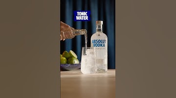 How to make the Absolut Vodka Tonic! #cocktail #recipe #absolut