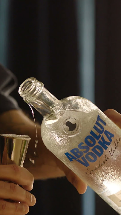 How to make the Absolut Vodka Tonic! #cocktail #recipe #absolut