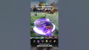 Yu Zhong - Love the spell vamp   #mlbbshorts #yuzhonggameplay #yuzhong #mlbb