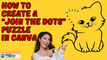 How to Create a Dot to Dot Puzzle in Canva