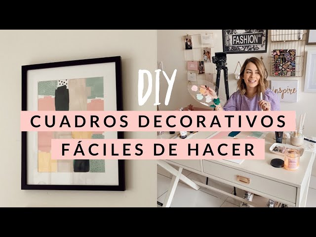 Como hacer un lienzo Barato! #diy -Isabelle Art 