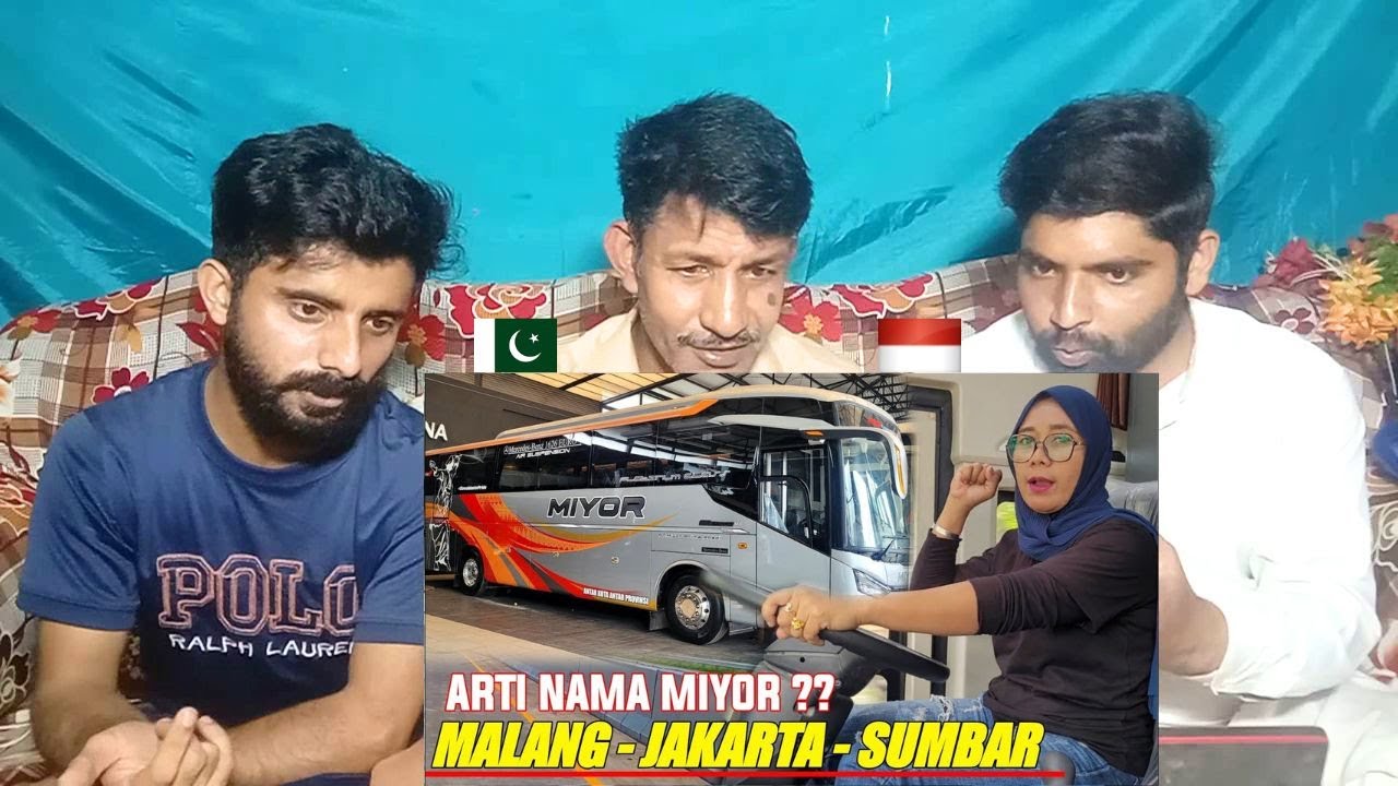 SILVIA CANCAN FEELS AFRAID  NEW BUS PICK UP PADANG JAKARTA [MPA] | Pakistani Reaksi | D-R-RUE