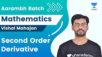 Second Order Derivative | Mathematics | CUET 2023 | Vishal Mahajan