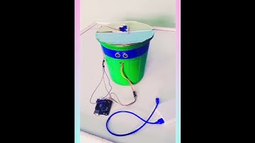 Smart dustbin using Arduino #arduino #3dprinting  #project #robotics #technology #robot