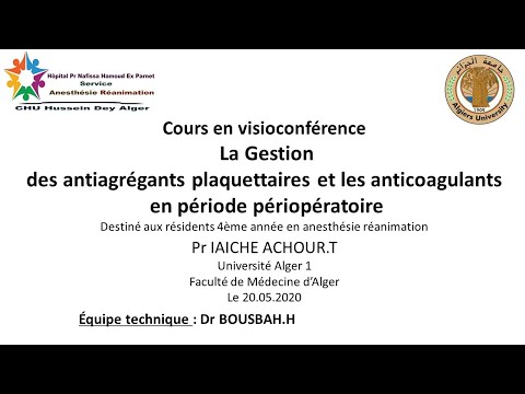 Vidéo: La Génération De Thrombine Préopératoire Est Prédictive Du Risque De Perte De Sang Après Une Chirurgie Cardiaque: Un Article De Recherche