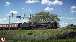 70000 &#39;Britannia&#39; takes &#39;Steam Dreams&#39; to Chester - 10th May 2025