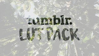 4 FREE Green Tumblr LUTs | Premiere Pro, Final Cut Pro, ect