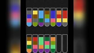 Water sort puzzle level 589