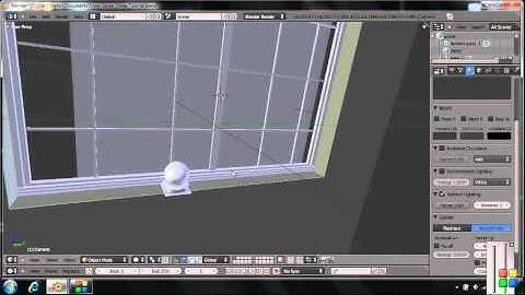 BLENDER 2.5 TUTORIAL- How to Make a Christmas Scene (Part 3)
