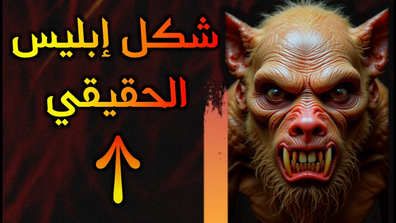 هذا هو شكل إبليس الحقيقي!! 😨😱 #اسلاميات - YouTube