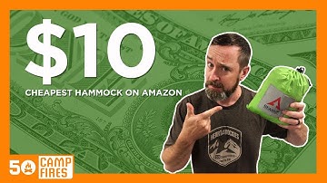 Unboxing and Testing The Cheapest Hammock on Amazon!