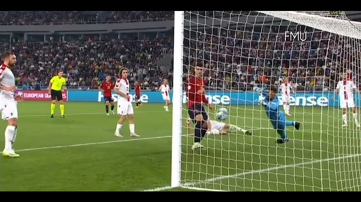 Spain score vs Georgia| Georgia 1-6 Euro 2024 qualification goals & highlights
