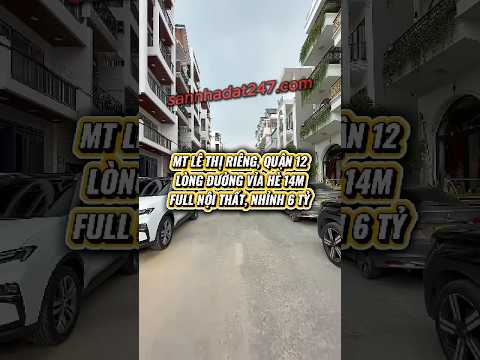 Bán nhà Lê Thị Riêng – đường 14m, ngang 4,5m dài 14m 🏡