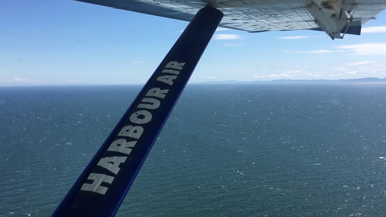 Harbour Air Full Flight From Nanaimo Harbour Vancouver Harbour