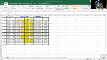 Cara menghitung Metode Numerik dengan Metode Bagi dua dan Metode Iterasi menggunakan Ms. Excel