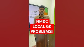 NMDC LOCAL GK 2025 | NMDC LOCAL GK CLASS | NMDC GK QUESTIONS AND ANSWERS
