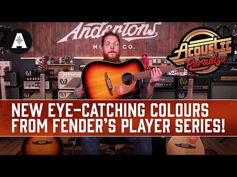 New Fender California Series Player Acoustics - Tasteful Colours, Classy Aesthetics & UNDER £300!